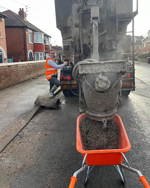 We mix all our concrete using top-grade materials to meet the demands of both residential and commercial work.